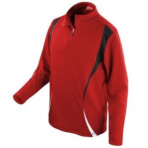 Spiro Women's Sports Trial Performance Training Top/Lightweight Jacket / Red/Bla